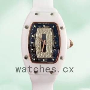 Richard Mille RM07-01 Around 31*45mm Ladies RM07-01-001 Black With Diamonds Dial