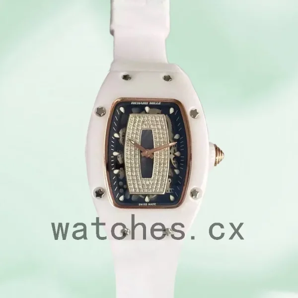 Richard Mille RM07-01 Around 31*45mm Ladies RM07-01-001 Black With Diamonds Dial - Image 2