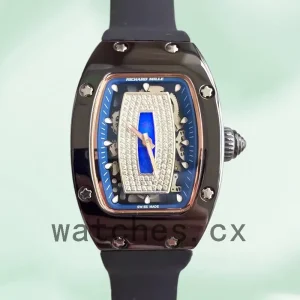 Richard Mille RM07-01 Ladies RM07-01-003 Around 31*45mm Blue With Diamonds Dial
