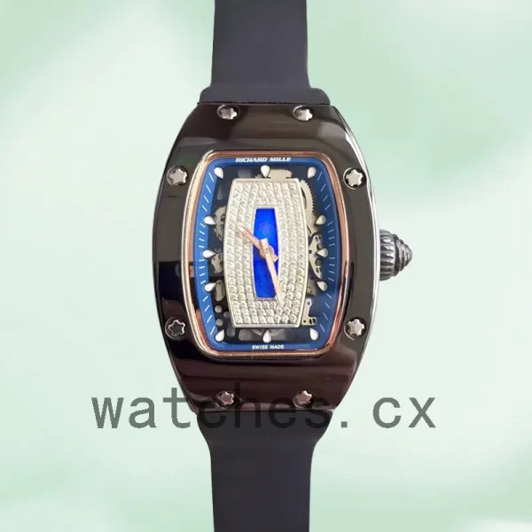 Richard Mille RM07-01 Ladies RM07-01-003 Around 31*45mm Blue With Diamonds Dial - Image 2