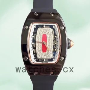Richard Mille RM07-01 Around 31*45mm RM07-01-004 Ladies Black Automatic