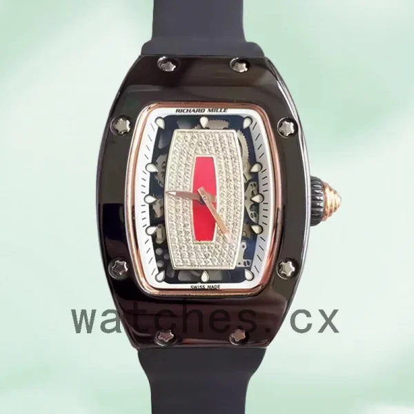 Richard Mille RM07-01 Around 31*45mm RM07-01-004 Ladies Black Automatic