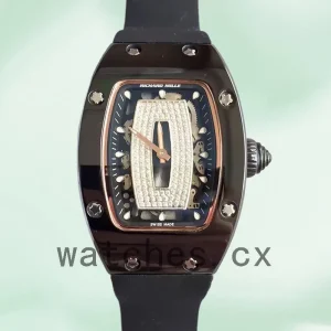 Richard Mille RM07-01 RM07-01-006 Ladies Around 31*45mm Black With Diamonds Dial