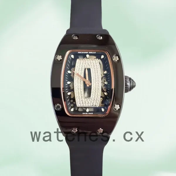 Richard Mille RM07-01 RM07-01-006 Ladies Around 31*45mm Black With Diamonds Dial - Image 2