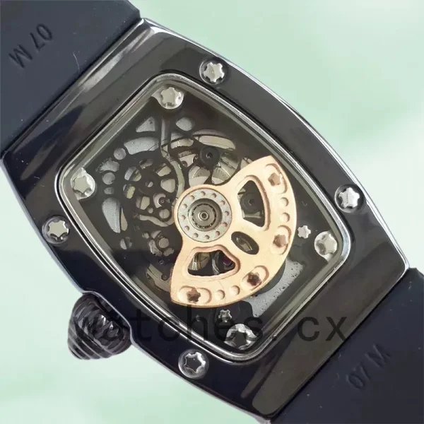 Richard Mille RM07-01 Around 31*45mm Ladies RM07-01-007 Black Blue With Diamonds Dial - Image 3