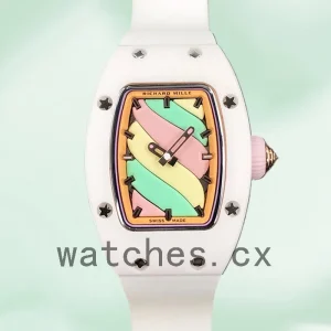 Richard Mille RM07-03 RM07-03-001 Ladies Around 31*45mm Candy Dial Automatic