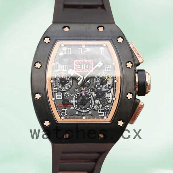 Richard Mille RM011 Around 50*40mm RM011-010 Men Black