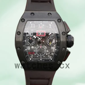 Richard Mille RM011 Men Around 50*42mm RM011-014 Automatic Black