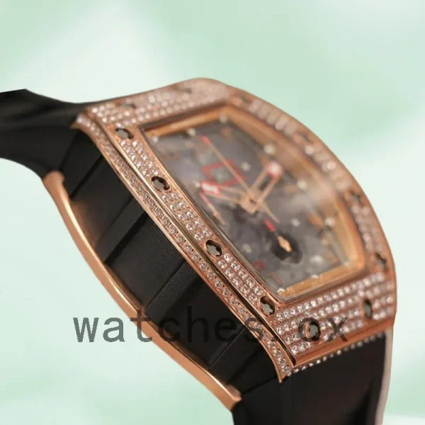 Richard Mille RM011 Men RM011-017 Around 50*42mm Transparent Dial Automatic - Image 3