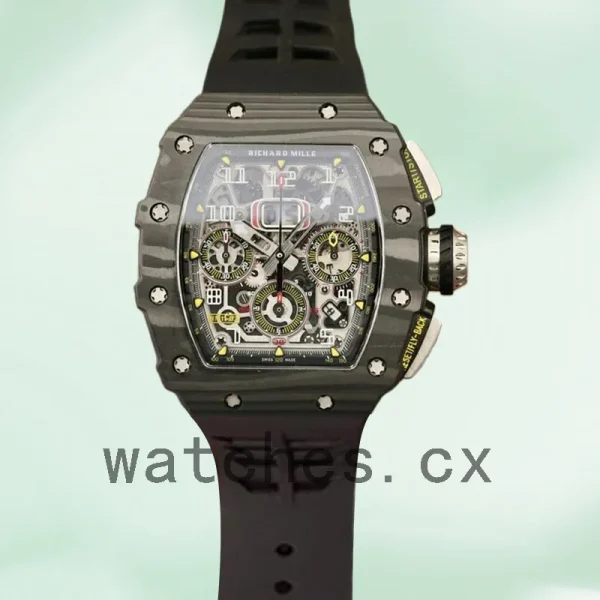 Richard Mille RM11-03 Men Around 50*40mm RM11-03-002 Black Automatic - Image 2