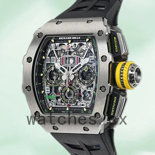 Richard Mille RM 11-03 Men RM 11-03 Around 40mm Silver Transparent Dial - Image 4