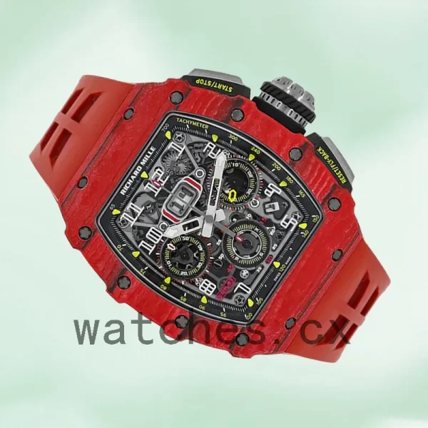 Richard Mille RM 11-03 Around 45mm RM 11-03 Men Automatic Rubber Band - Image 3