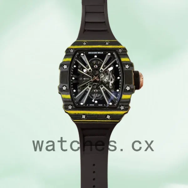 Richard Mille RM12-01 Men Around 50*42mm RM12-01-003 Mechanical Black - Image 2