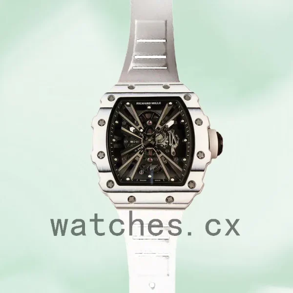 Richard Mille RM12-01 Men Around 50*42mm RM12-01-005 Mechanical Transparent Dial - Image 2