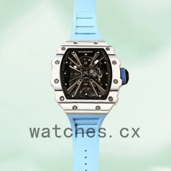 Richard Mille RM12-01 Men Around 50*42mm RM12-01-006 Transparent Dial White - Image 2