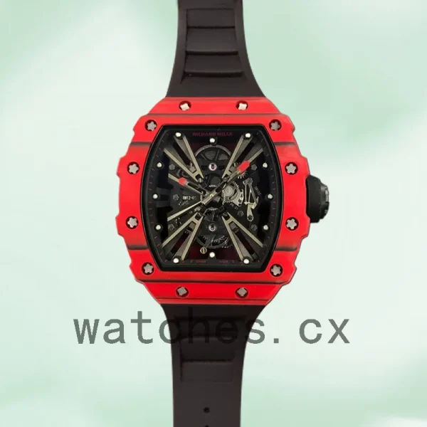 Richard Mille RM12-01 RM12-01-010 Around 50*42mm Men Mechanical Red - Image 2