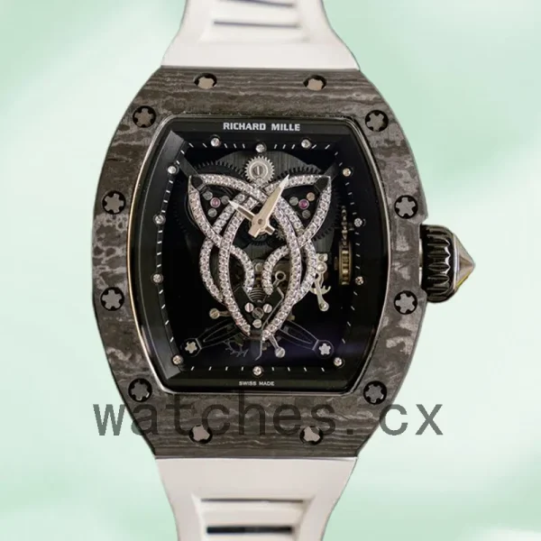Richard Mille RM019 Around 45*38mm RM019-002 Men Hand Wind Black - Image 3
