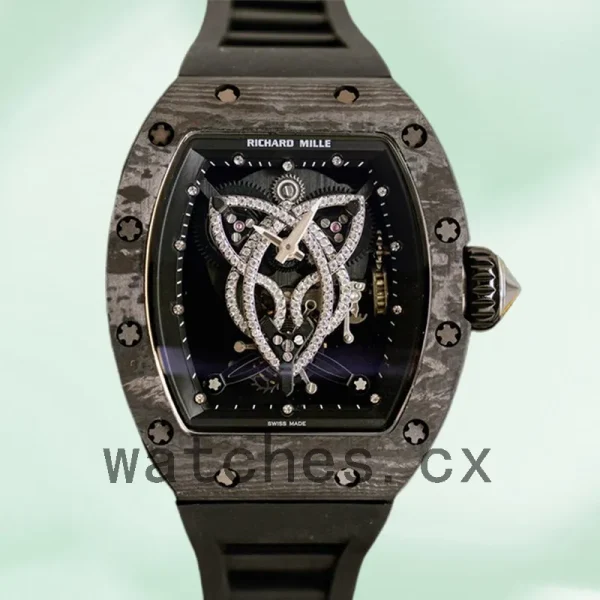 Richard Mille RM019 Around 45*38mm RM019-002 Men Hand Wind Black - Image 4