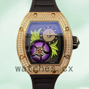 Richard Mille RM19-02 Around 50*42mm Men RM19-02-001 Hand Wind Rose Gold