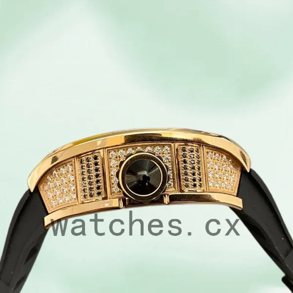 Richard Mille RM19-02 Around 50*42mm Men RM19-02-001 Hand Wind Rose Gold - Image 3