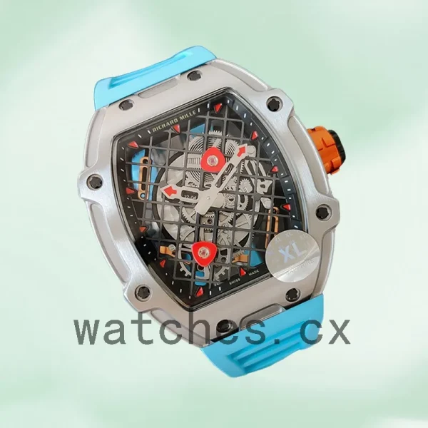 Richard Mille RM27-04 Around 38*48mm RM27-04-006 Men Silver-tone - Image 3
