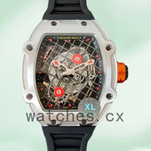 Richard Mille RM27-04 RM27-04-008 Around 38*48mm Men Silver-tone
