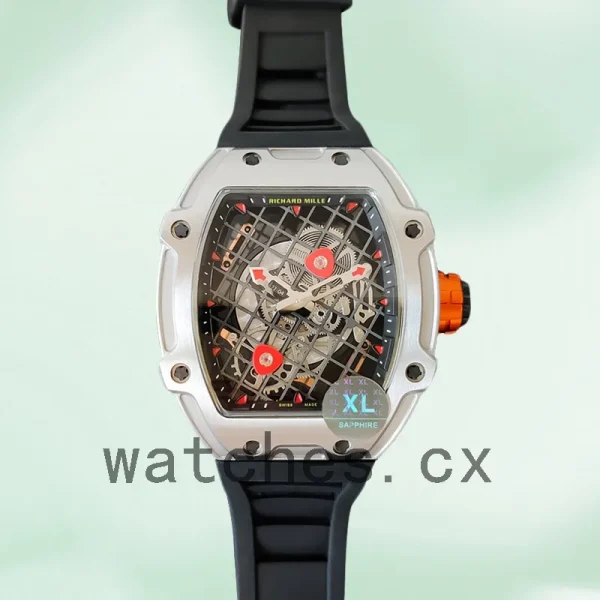 Richard Mille RM27-04 RM27-04-008 Around 38*48mm Men Silver-tone - Image 2