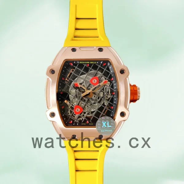 Richard Mille RM27-04 RM27-04-011 Around 38*48mm Men Rubber Band Mechanical - Image 2