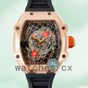 Richard Mille RM27-04 Men Around 38*48mm RM27-04-012 Rose Gold-tone
