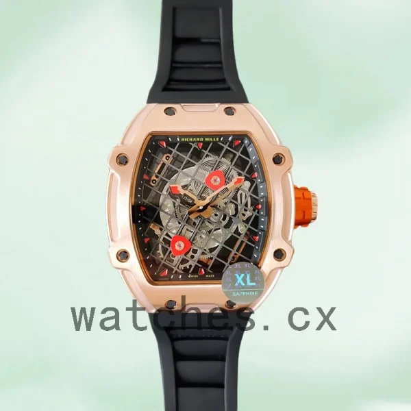 Richard Mille RM27-04 Men Around 38*48mm RM27-04-012 Rose Gold-tone - Image 2