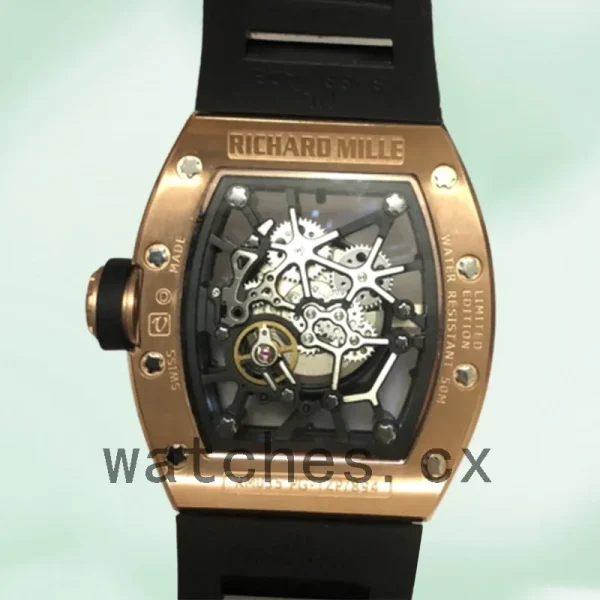 Richard Mille RM035 Around 50*42mm Men RM035-003 Rose Gold-tone - Image 4
