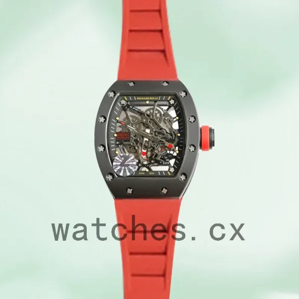 Richard Mille RM035 RM035-006 Around 50*45mm Men Rubber Band Mechanical - Image 2