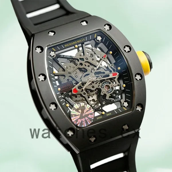 Richard Mille RM035 Men RM035-007 Around 50*45mm Transparent Dial - Image 3