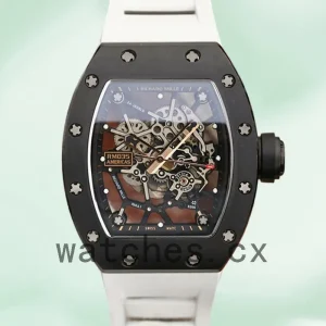 Richard Mille RM035 RM035-009 Around 50*42mm Men Rubber Band