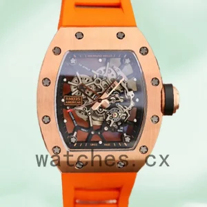 Richard Mille RM035 Men Around 50*45mm RM035-010 Rose Gold