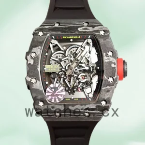 Richard Mille RM35-02 RM35-02-002 Around 50*42mm Men Transparent Dial Mechanical