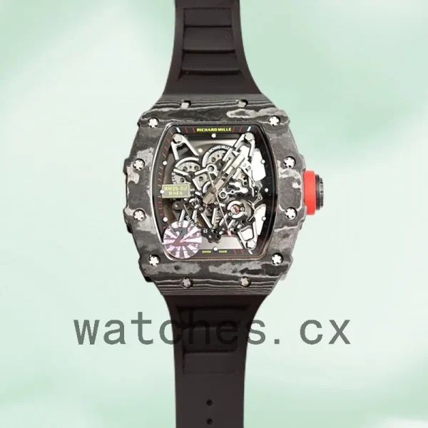 Richard Mille RM35-02 RM35-02-002 Around 50*42mm Men Transparent Dial Mechanical - Image 2