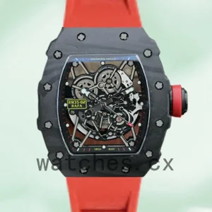 Richard Mille RM35-02 RM35-02-005 Around 50*42mm Men Mechanical Transparent Dial