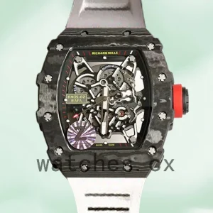 Richard Mille RM35-02 Men Around 50*42mm RM35-02-014 Transparent Dial