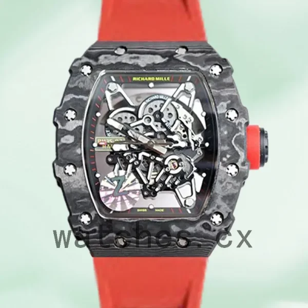 Richard Mille RM35-02 Men RM35-02-017 Around 50*42mm Rubber Band
