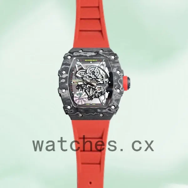 Richard Mille RM35-02 Men RM35-02-017 Around 50*42mm Rubber Band - Image 2