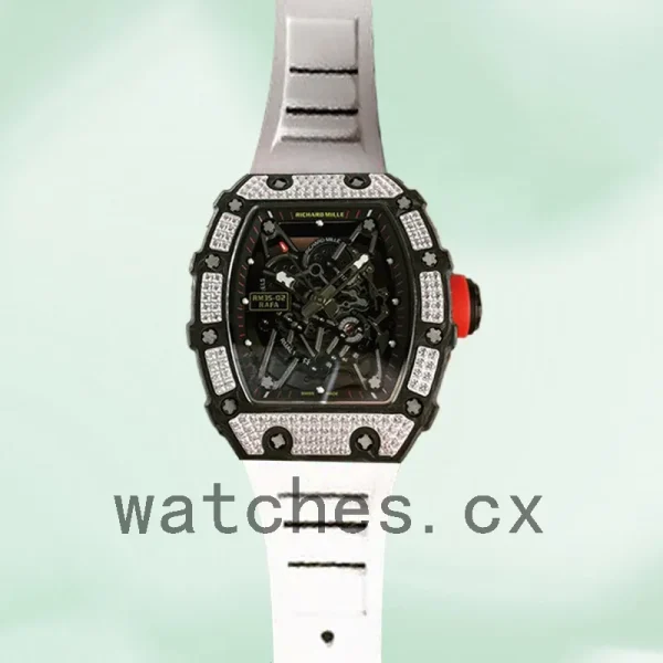 Richard Mille RM35-02 RM35-02-018 Around 50*42mm Men Black - Image 2