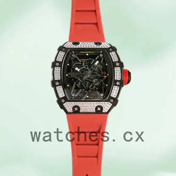 Richard Mille RM35-02 Men Around 50*42mm RM35-02-019 Transparent Dial - Image 2