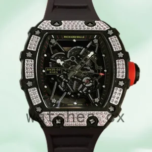 Richard Mille RM35-02 Around 50*42mm Men RM35-02-020 Black