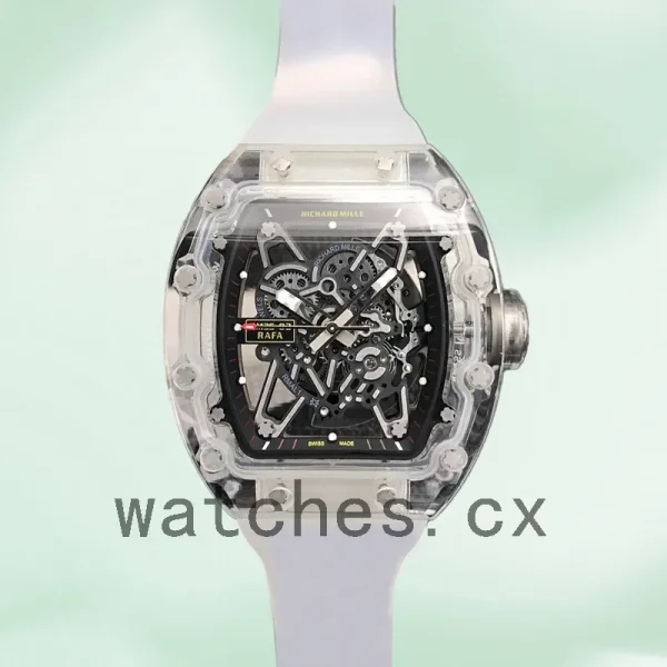 Richard Mille RM35-02 Men Around 50*45mm RM35-02-021 Transparent Dial - Image 2