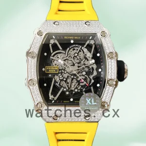 Richard Mille RM35-02 RM35-02-024 Around 45mm Men Silver-tone