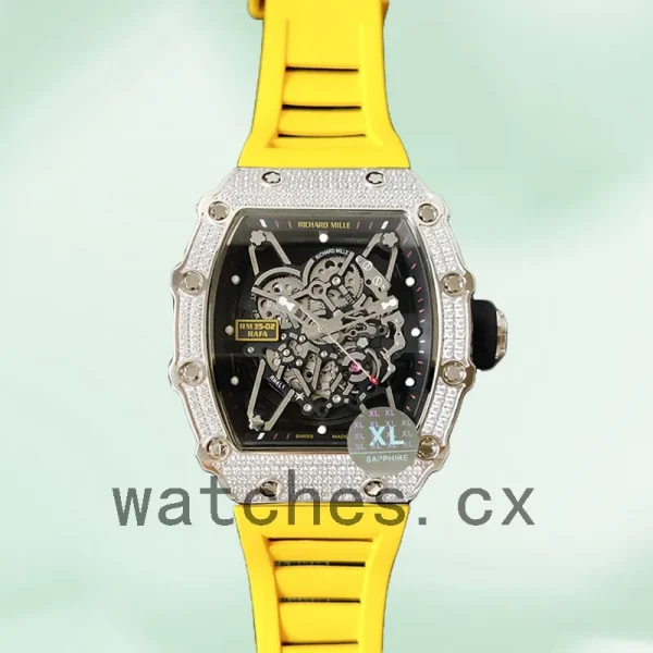 Richard Mille RM35-02 RM35-02-024 Around 45mm Men Silver-tone - Image 2
