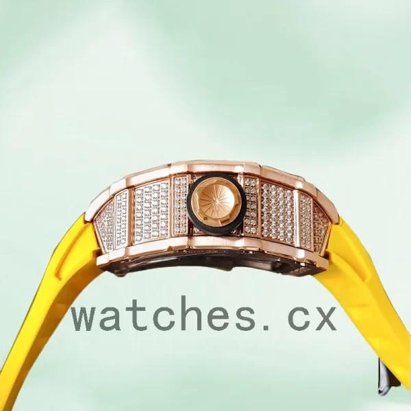 Richard Mille RM35-02 Around 45mm RM35-02-028 Men Rubber Band Transparent Dial - Image 3