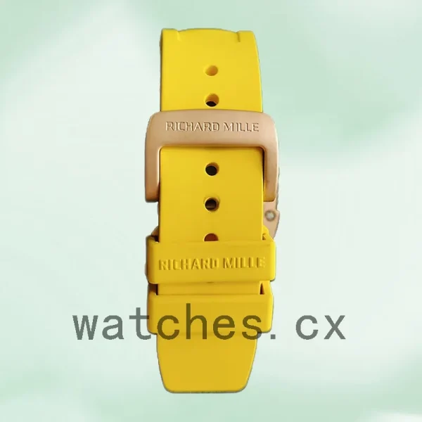 Richard Mille RM35-02 Around 45mm RM35-02-028 Men Rubber Band Transparent Dial - Image 4
