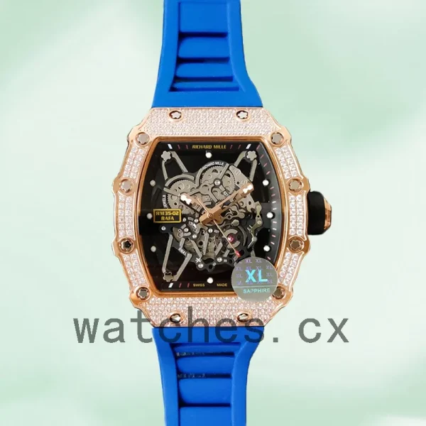 Richard Mille RM35-02 Around 45mm Men RM35-02-030 Rose Gold-tone - Image 2